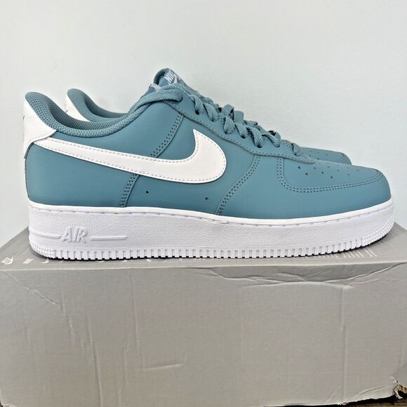 Nike Air Force 1 Low FJ4146-401 Denim Turquoise Brand New Men's Size 10.5 - Picture 1 of 11